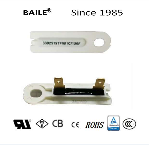 Thermal Fuse for Whirlpool Dryer 15A 250V
