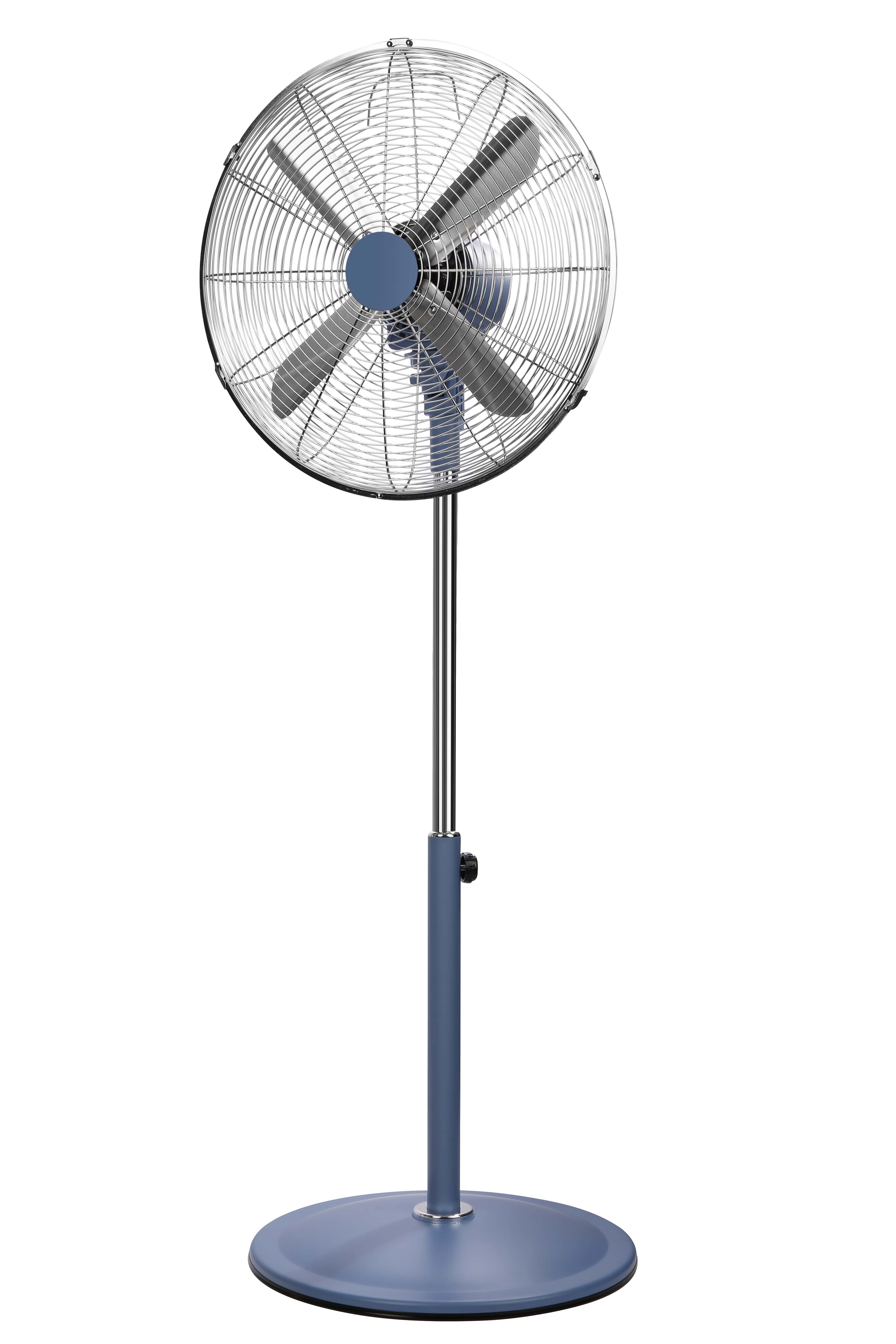 16 Inch 40cm Colorful Metal Stand Fan