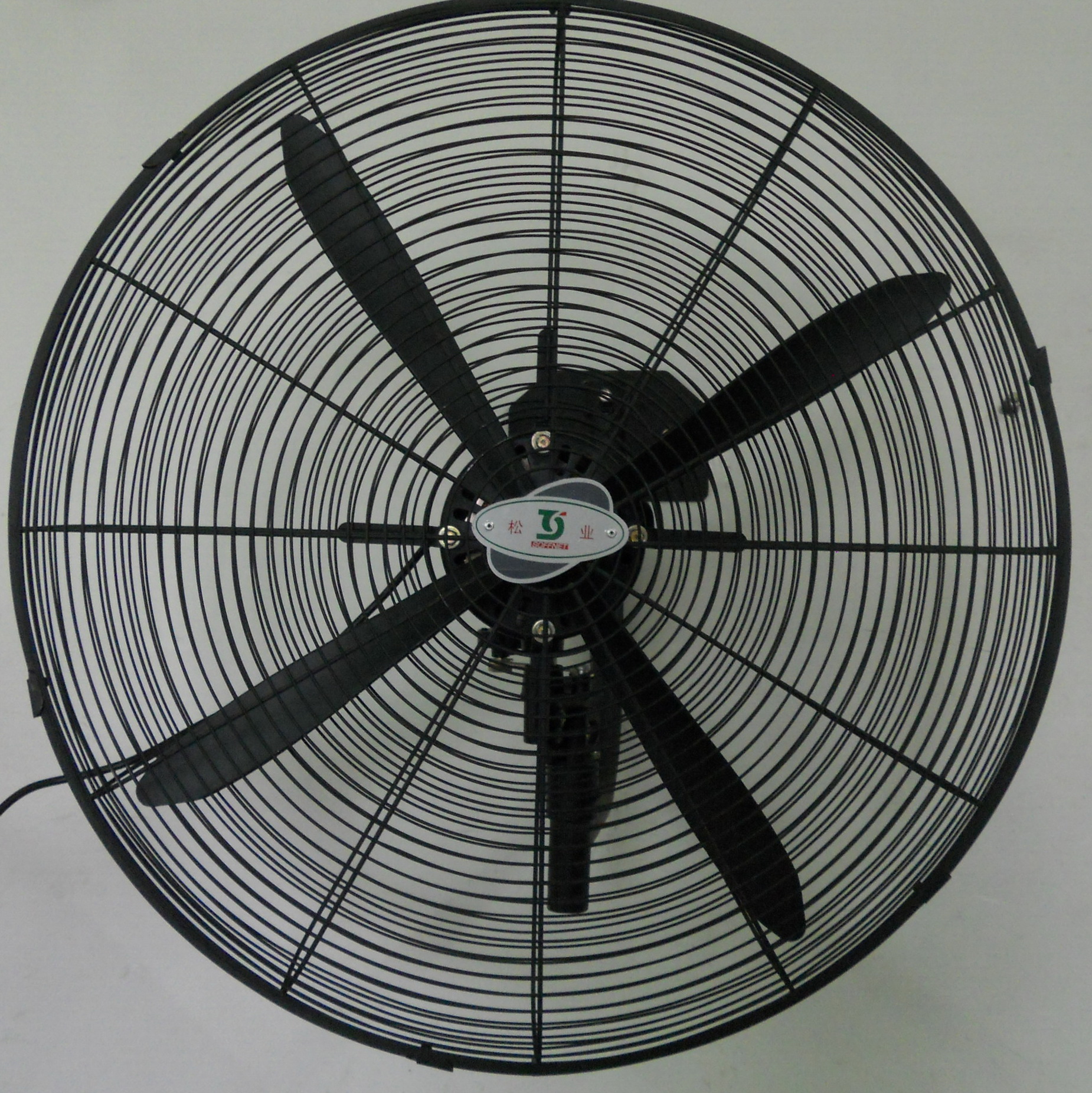 Industrial Wall Fan with Four Blades