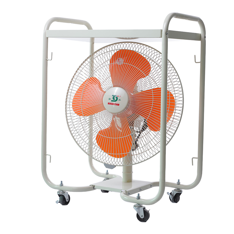 Powerful Floor Fan with Wheel