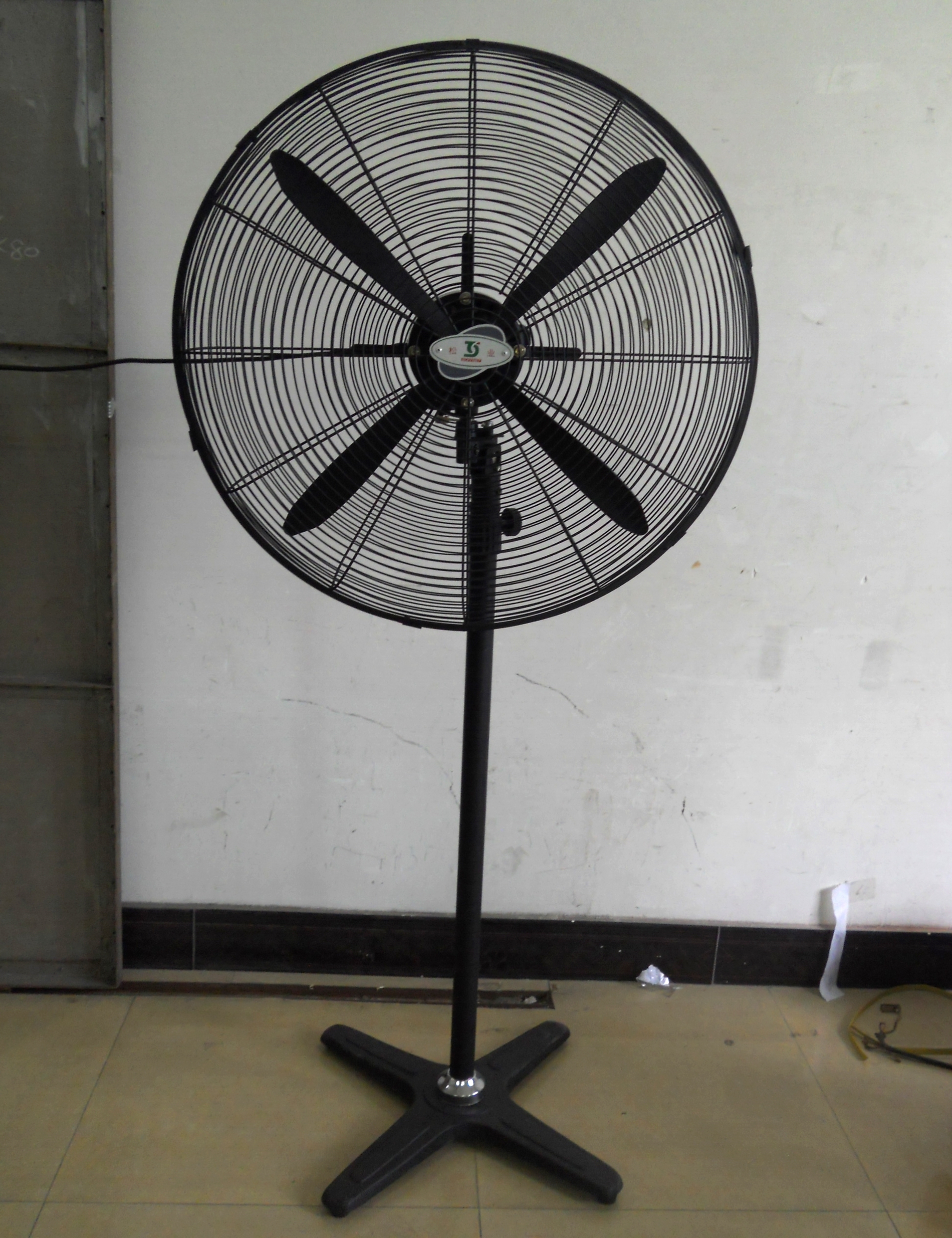 Industrial Pedestal Fan 4 Blades