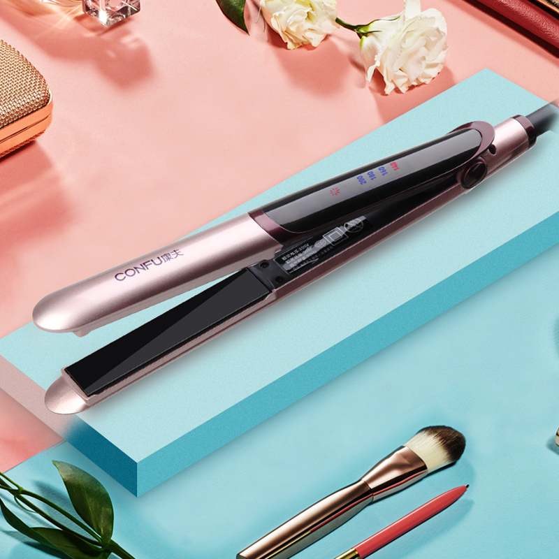CONFU 2-in-1 Hair Straightener and Curler KF-529
