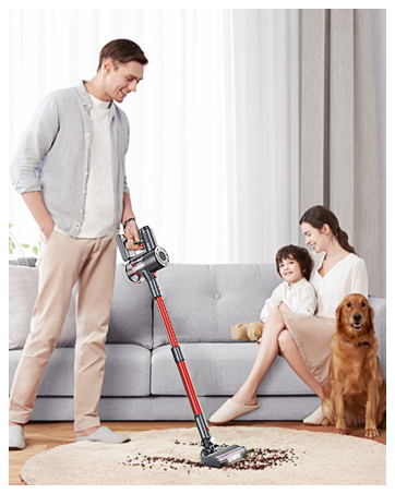 Cordless 5-in-1 Stick Vacuum Cleaner 22.2V