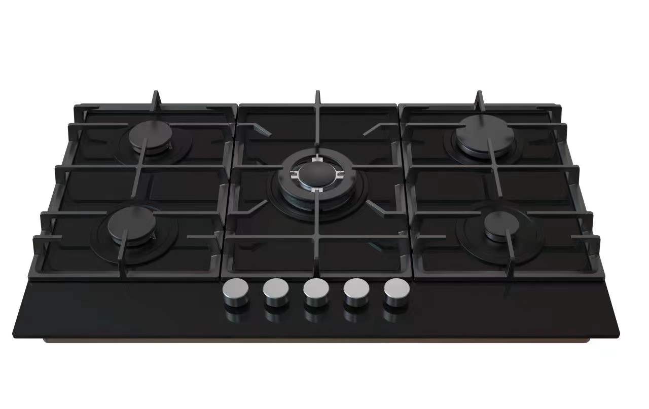 Glass Top Gas Hob Cooktop 860mm