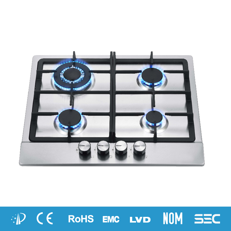 4 Burner Glass Gas Hob MGBS-604B4 600mm