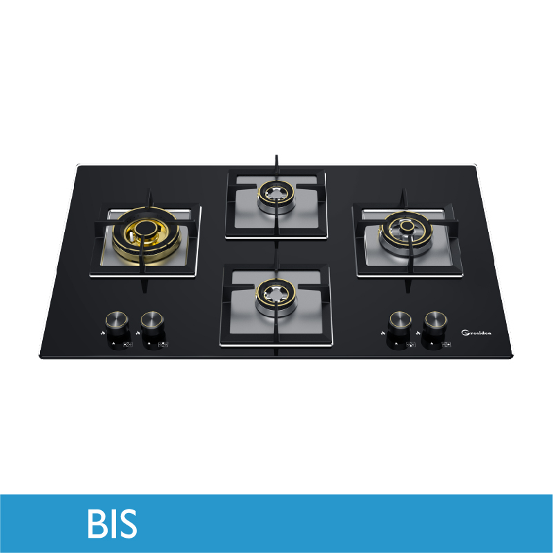 Greaidea 4 Burner Built-in Gas Hob Cooktop