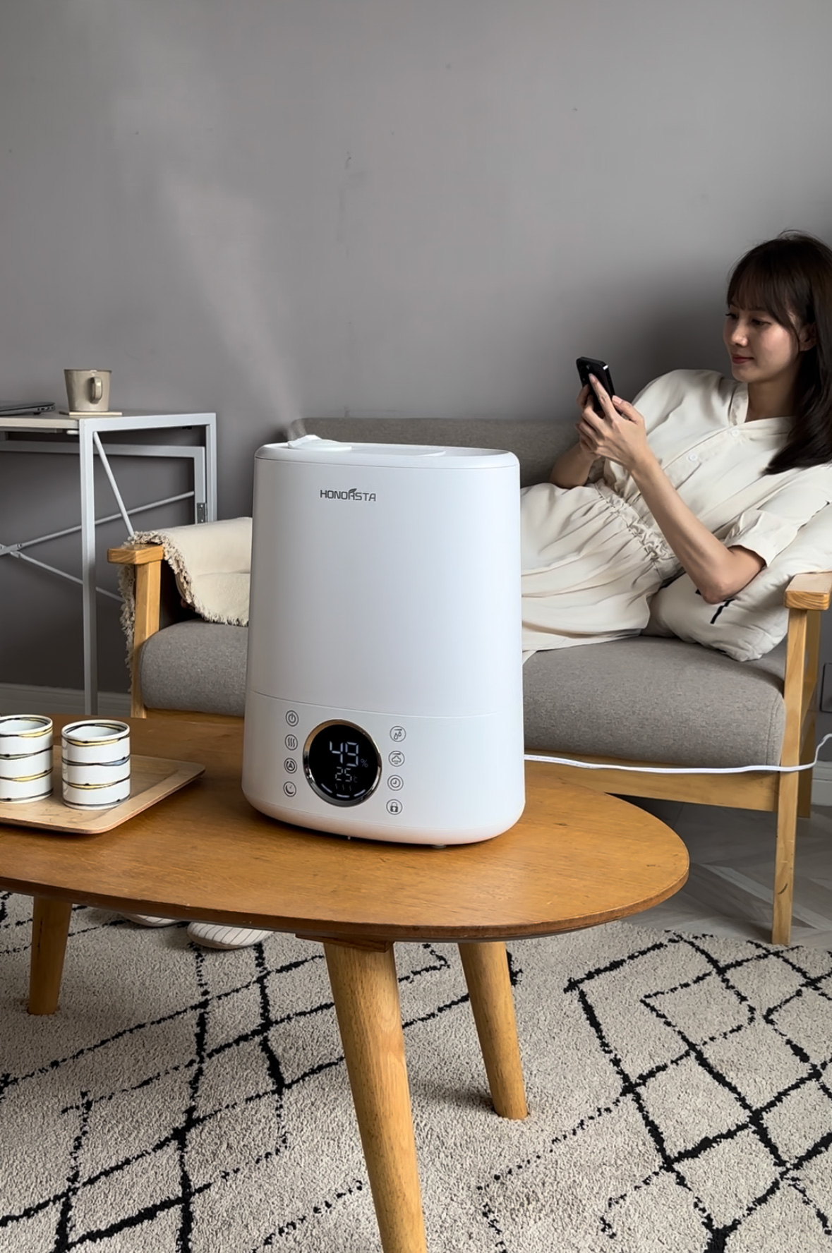 Top Filling Hybrid Humidifier SH8817