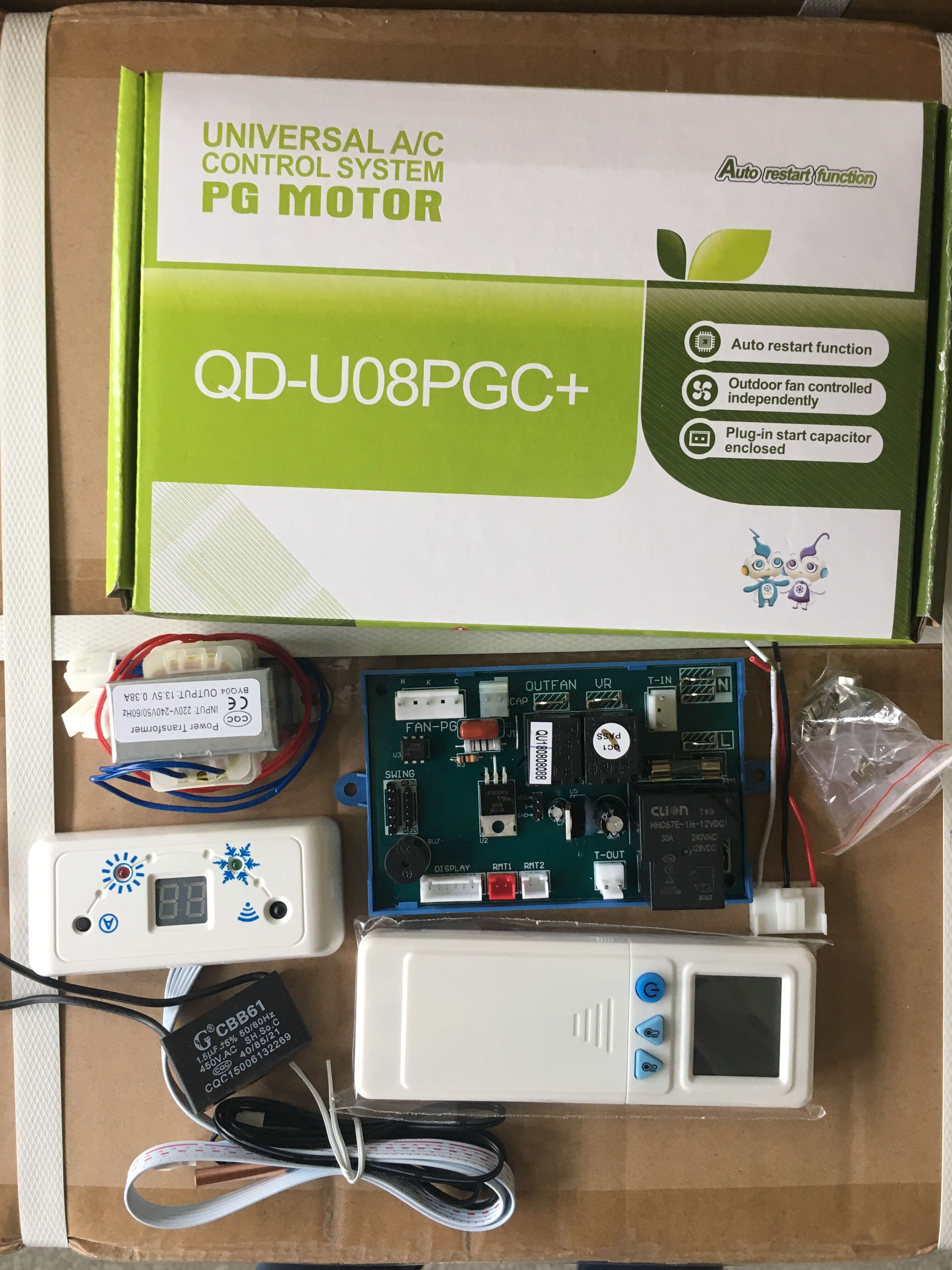 Universal Air Conditioning Remote Control Board PC Type