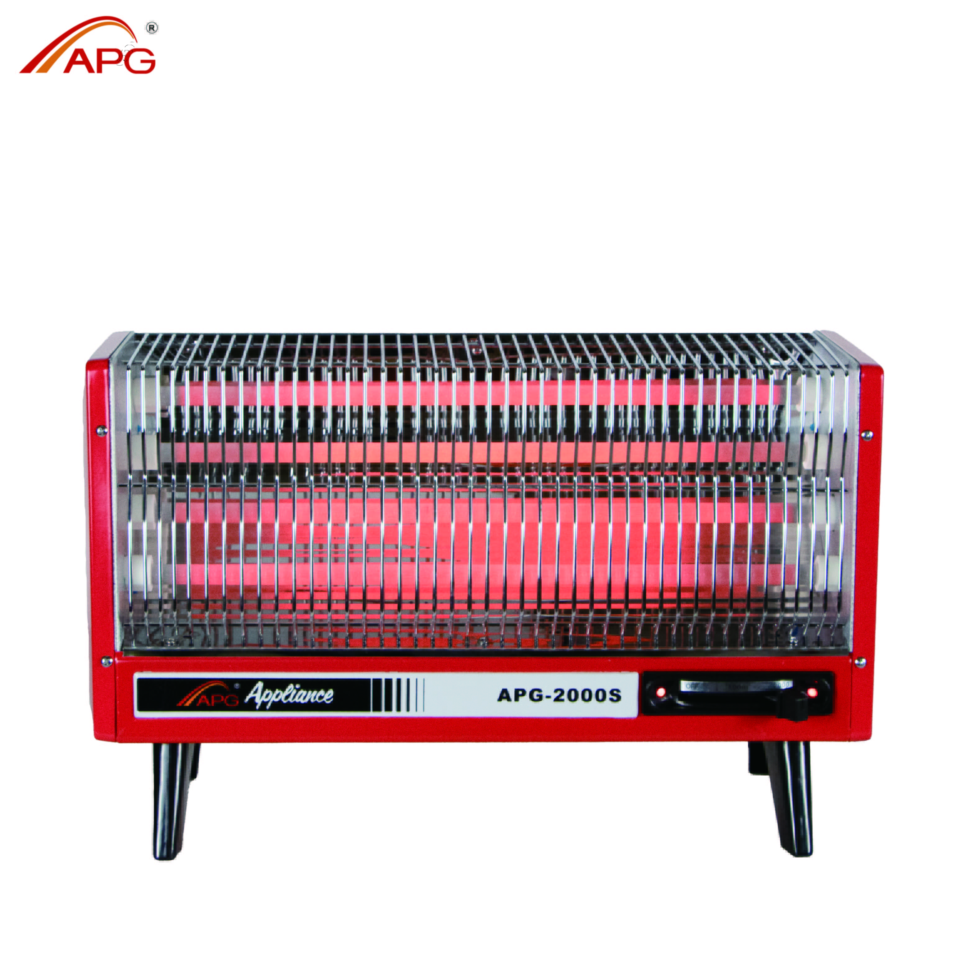 APG Portable Electric Quartz Heater 220V