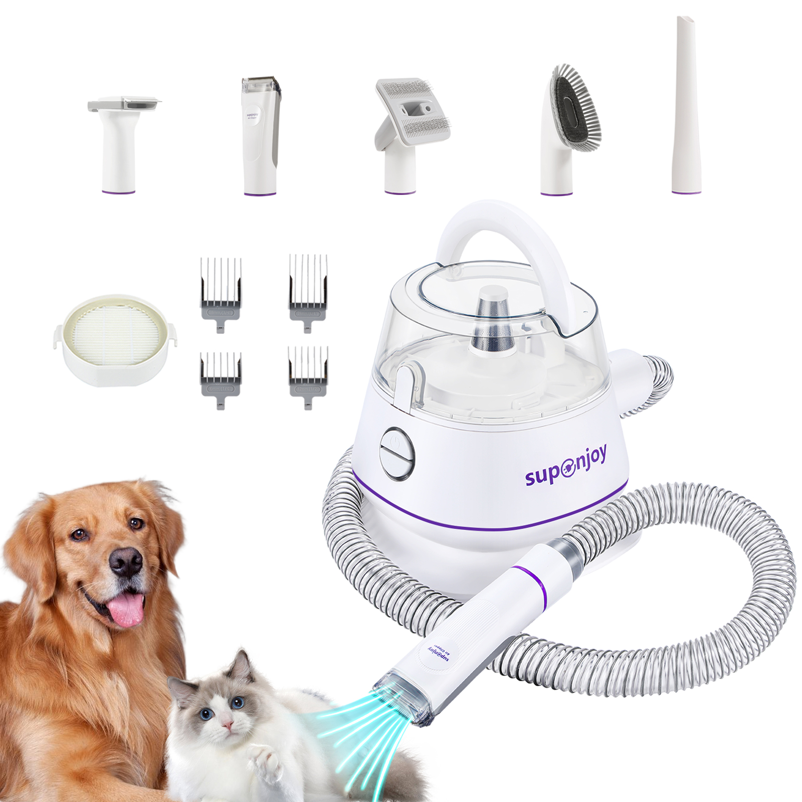 Pet Grooming Kit P2 Pro Clippers Trimmers