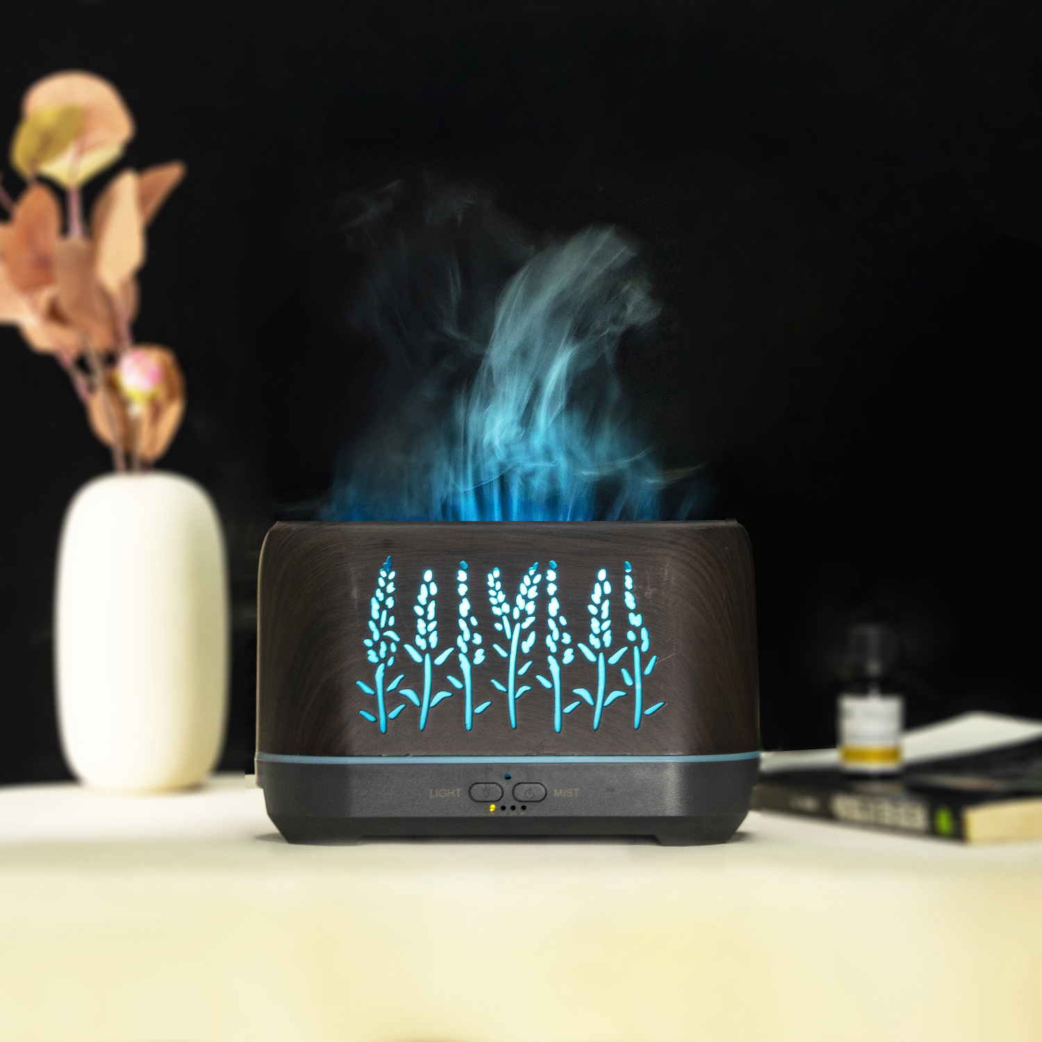 Flame Humidifier Aromatherapy Machine