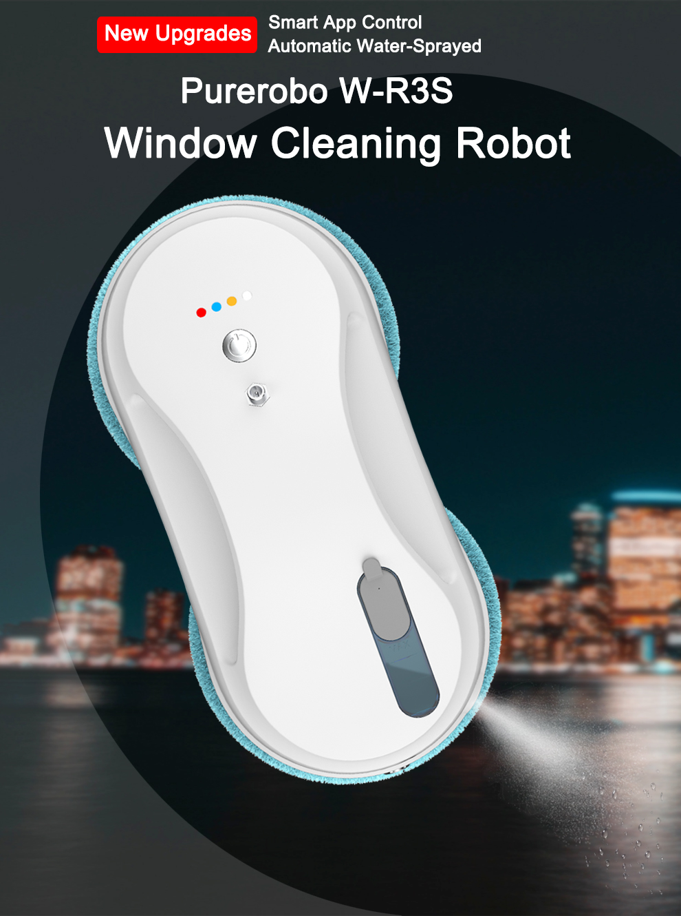 Automatic Window Robot Cleaner with Smart Control