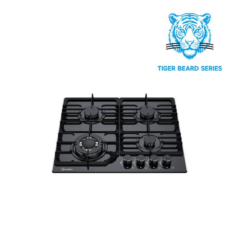 4 Burner Glass Gas Hob 600mm MGBG-604T