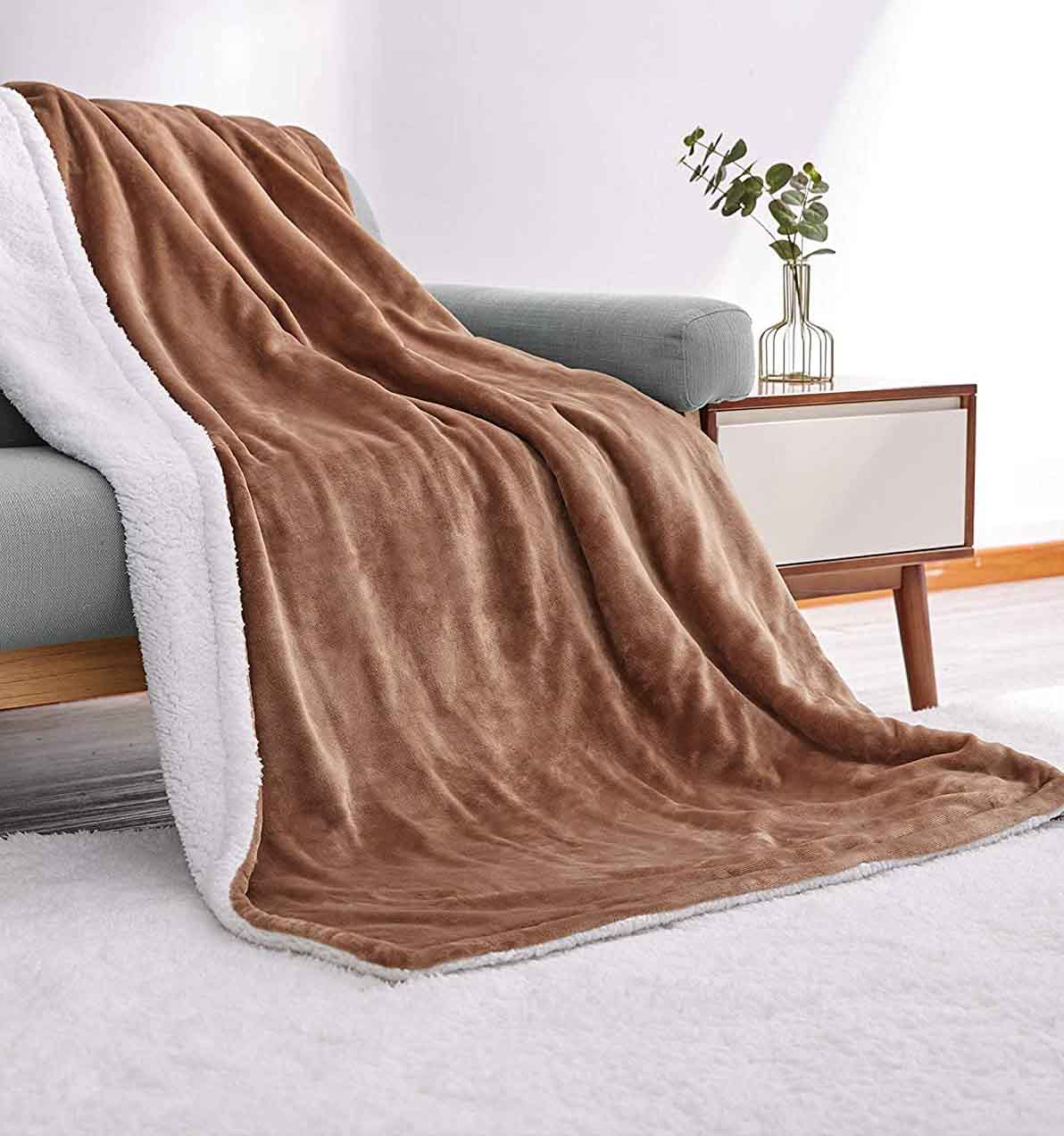 Electric Blanket with Timer and Temperature Control