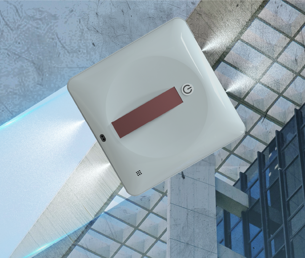 4-Port Water Spray Window Cleaning Robot