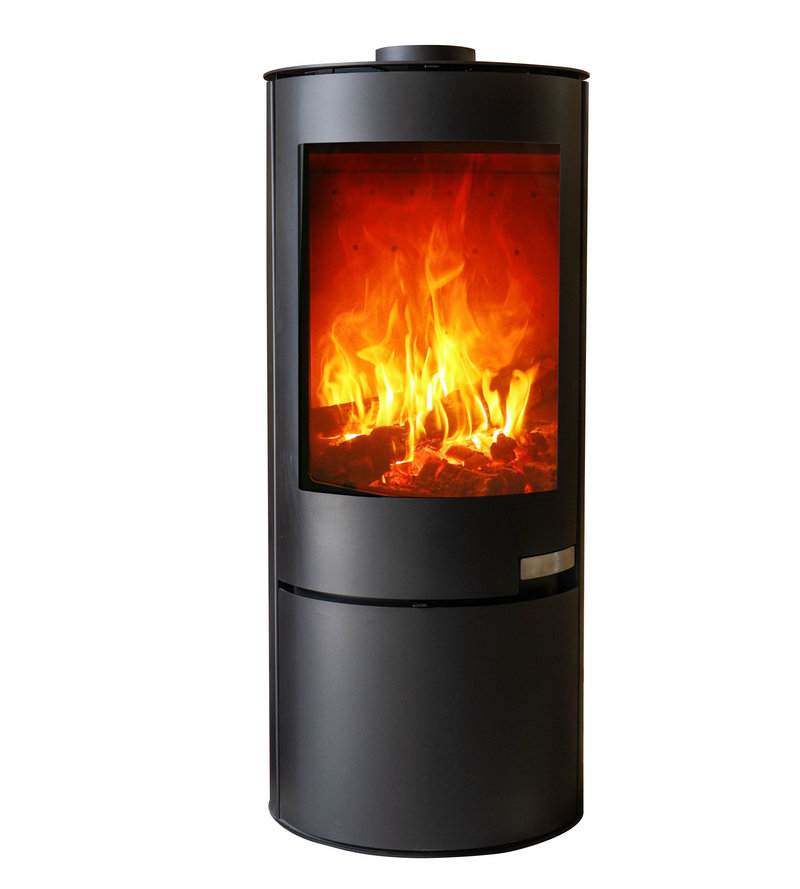European Style Carbon Steel Fireplace Heating Stove
