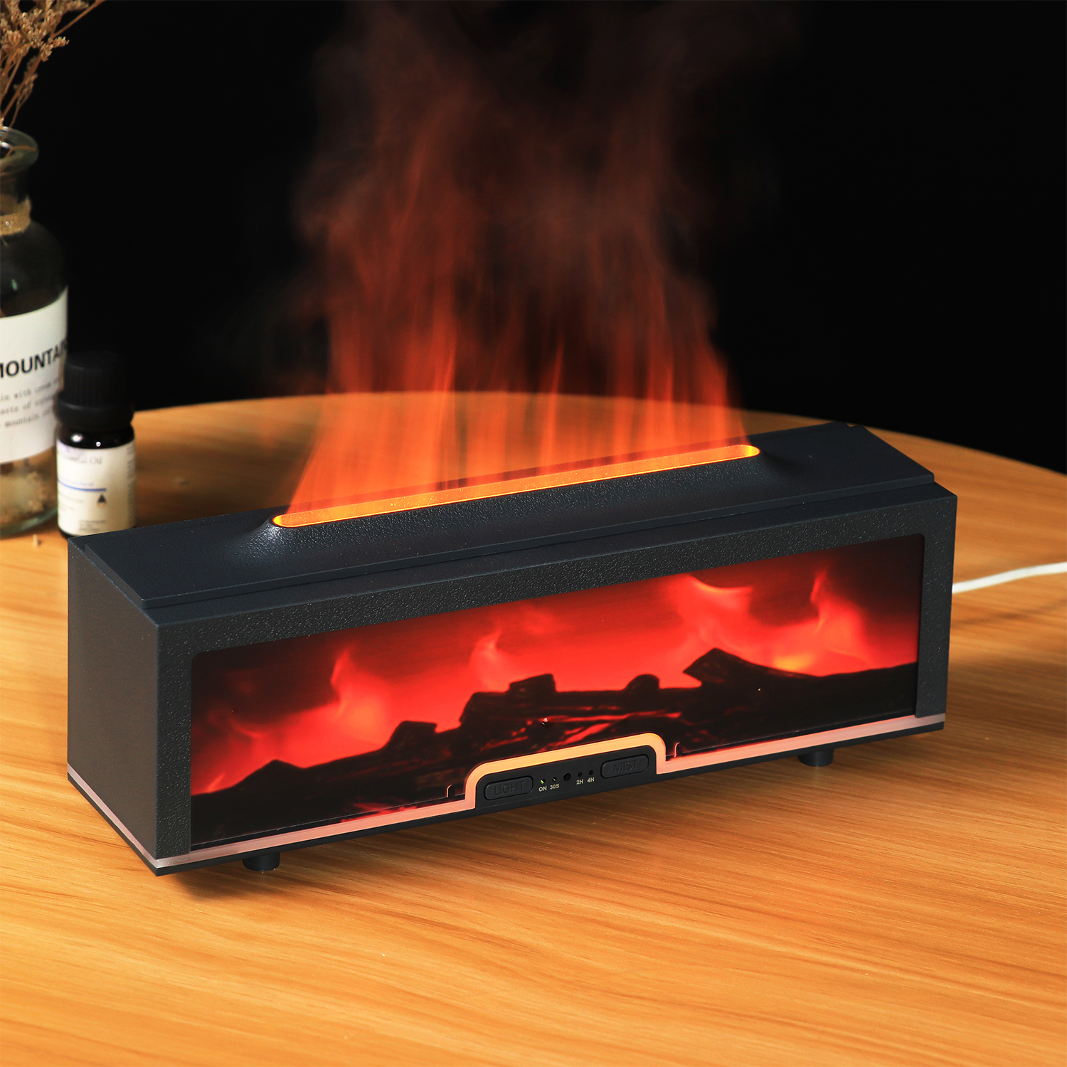 Flame Humidifier Aromatherapy Machine