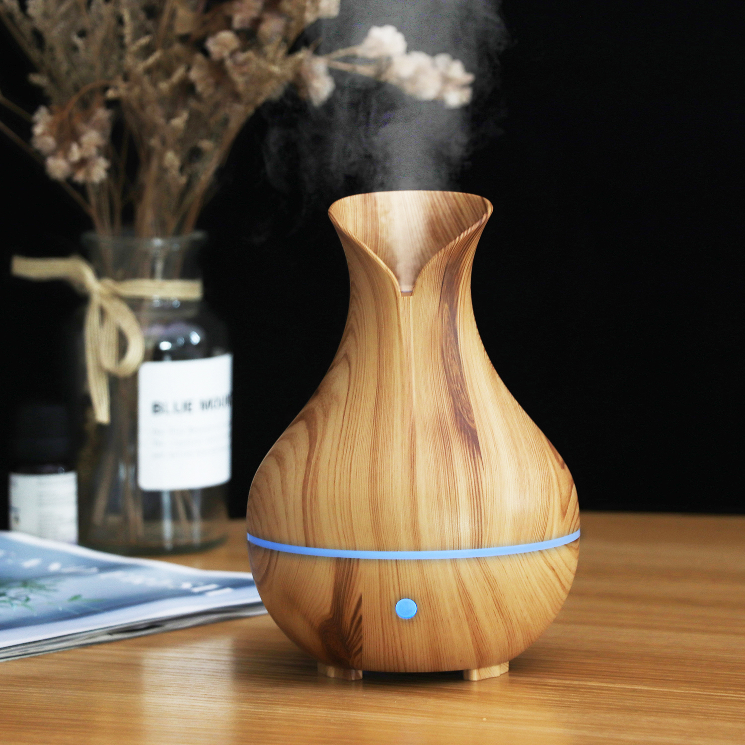 Flame Humidifier Aromatherapy Machine