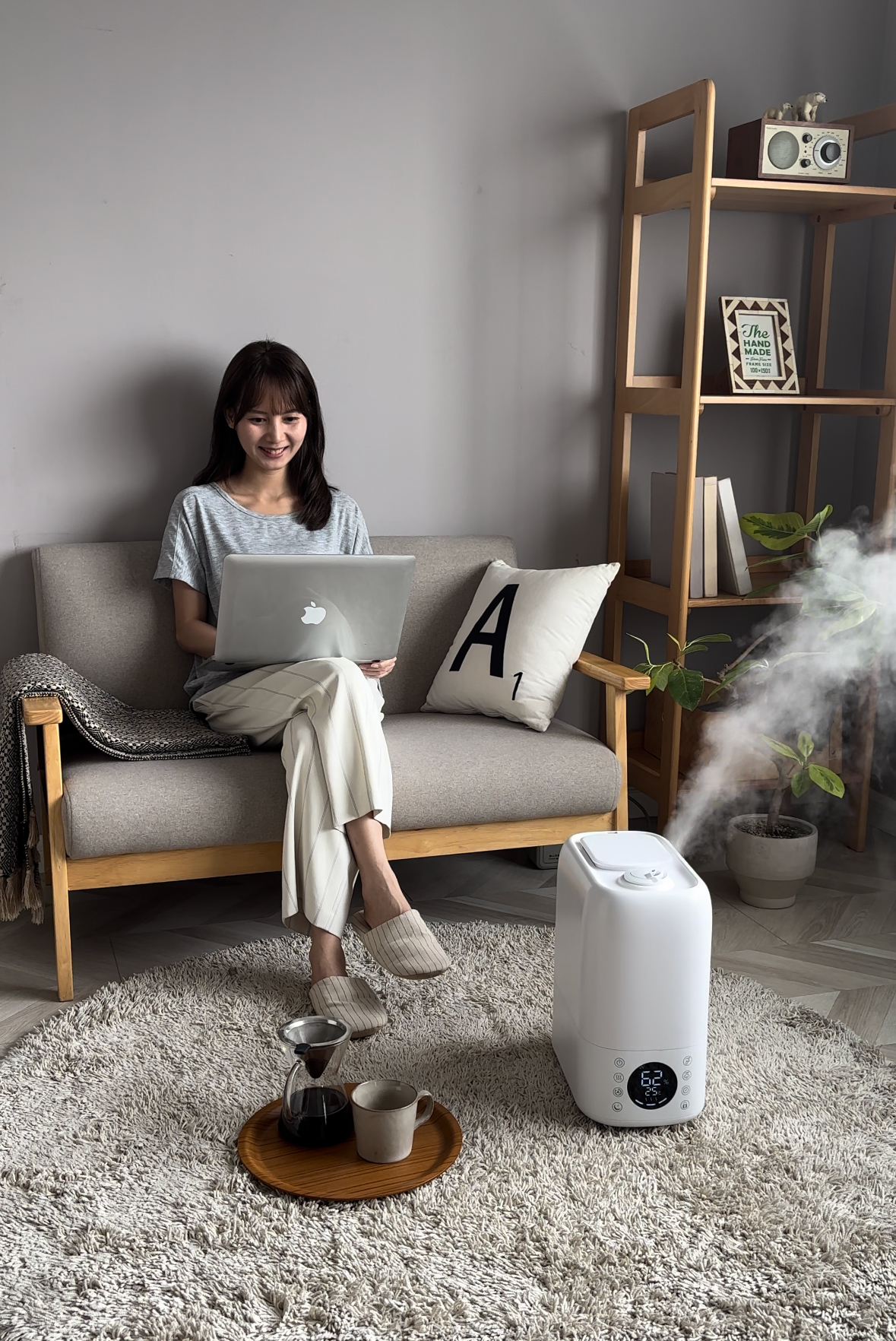 Top Fill Cool Warm Mist Humidifier SH1012
