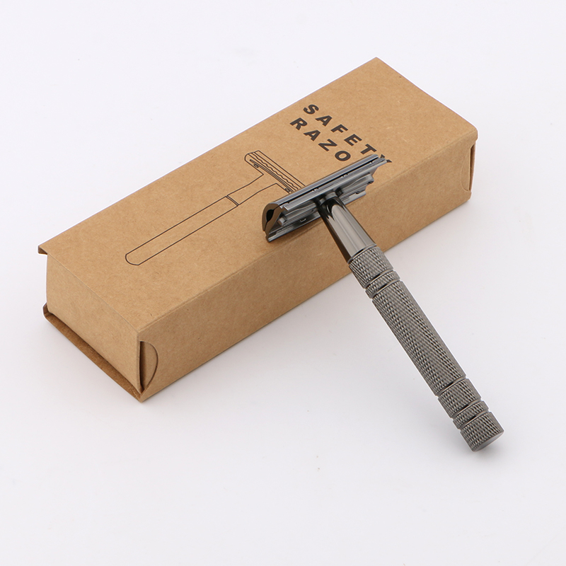 Double Edge Safety Razor with Metal Handle