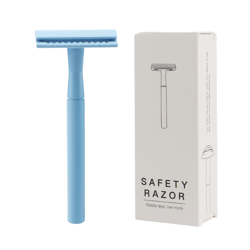 Double Edge Safety Razor with Metal Handle