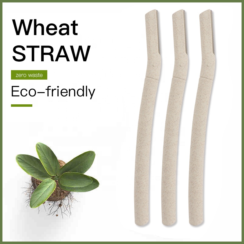 Biodegradable Eyebrow Razor Exfoliating Dermaplaning Tool