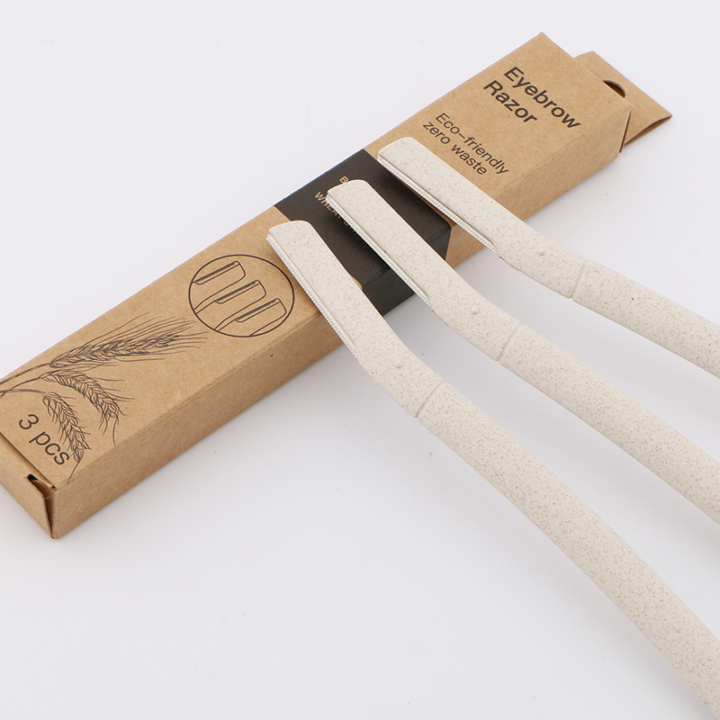 Biodegradable Eyebrow Razor Exfoliating Dermaplaning Tool