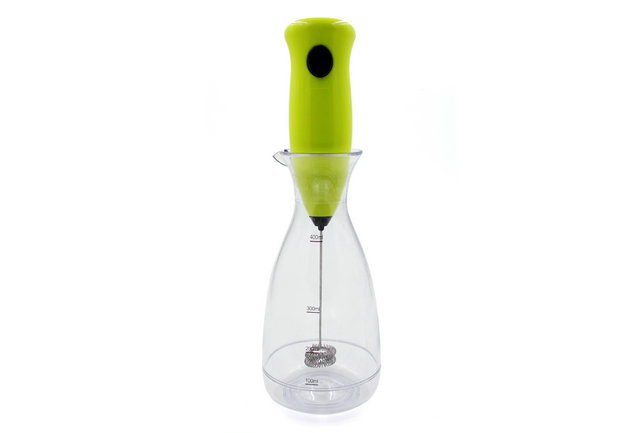 Handheld Milk Frother with Bottle