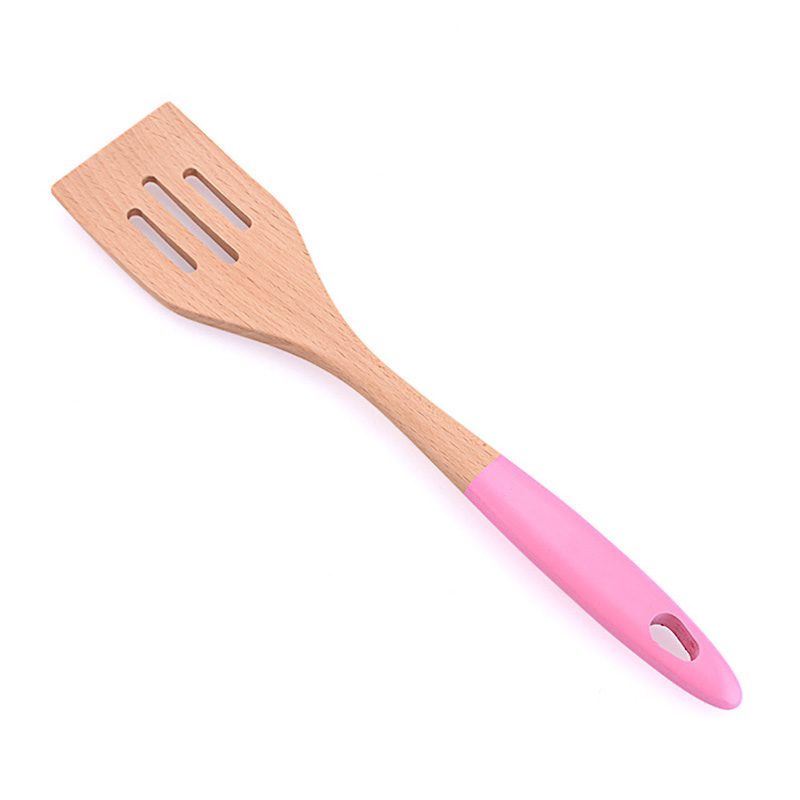 Eco-friendly Wood Kitchen Utensils Set 6-Piece