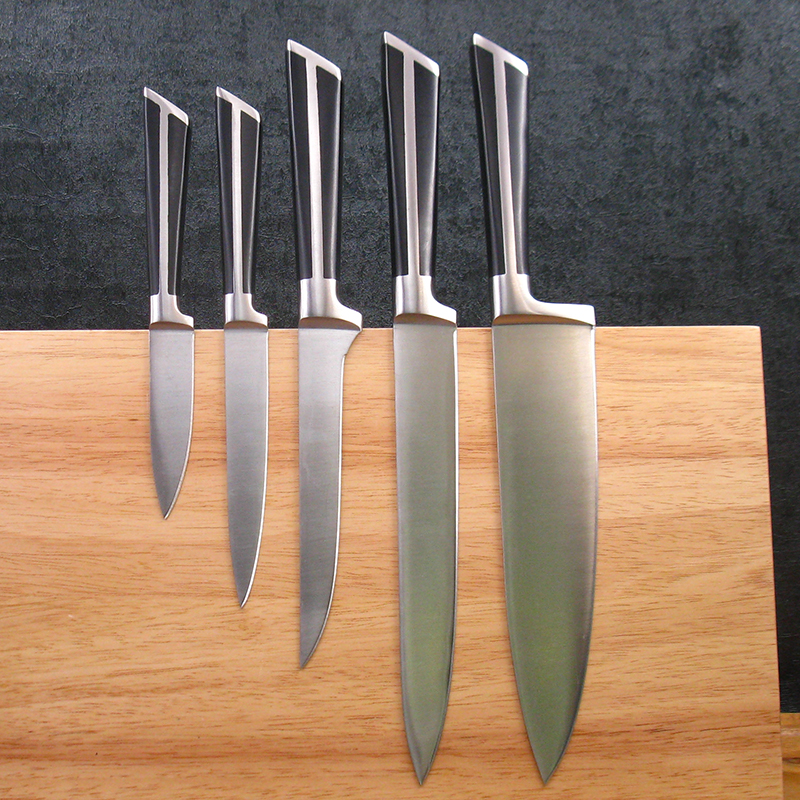 7-Piece Kitchen Knife Set with Wood Block