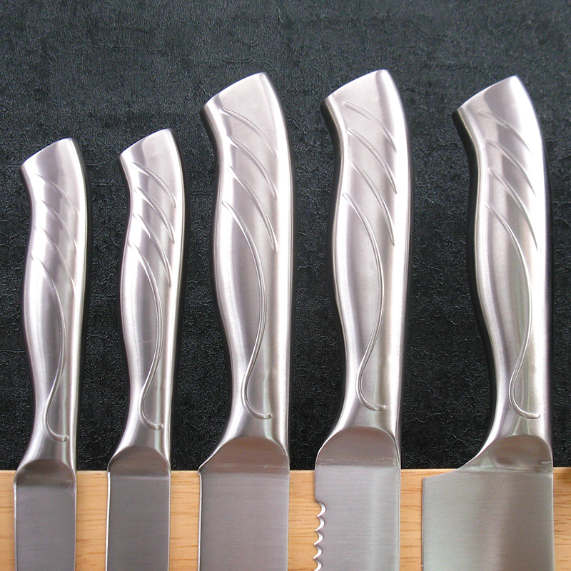 8-Piece Kitchen Knife Set with Wooden Block