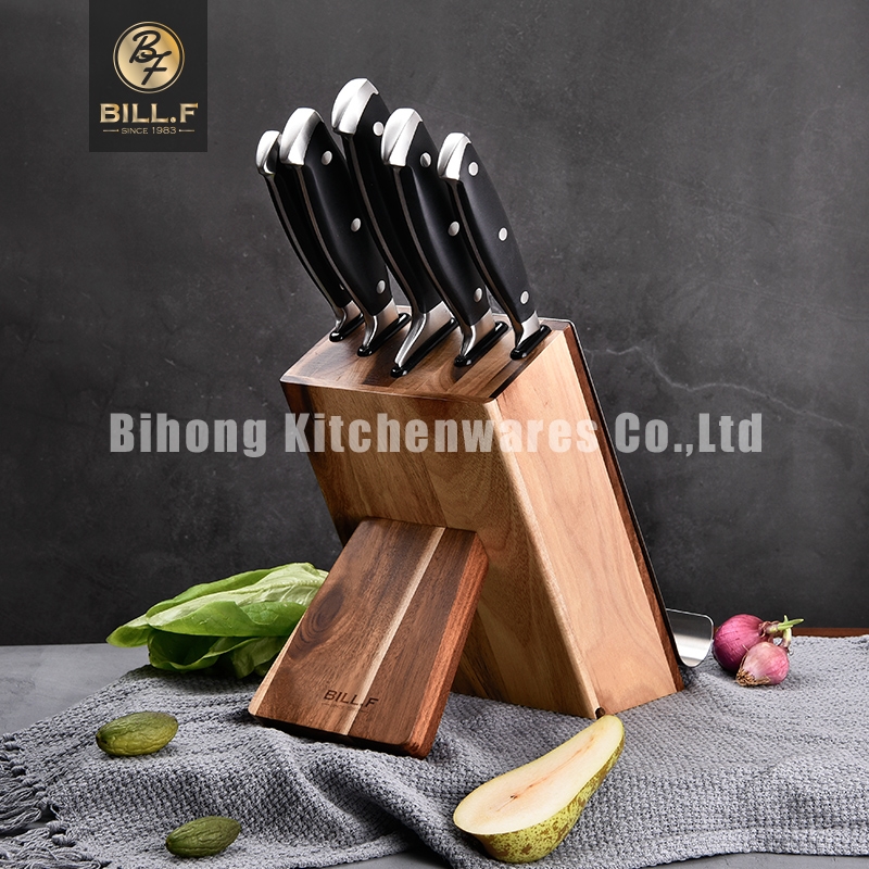 6-Piece Kitchen Knife Block Set