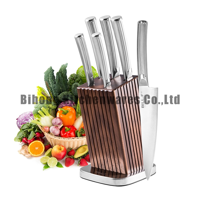 6-Piece Kitchen Knife Block Set