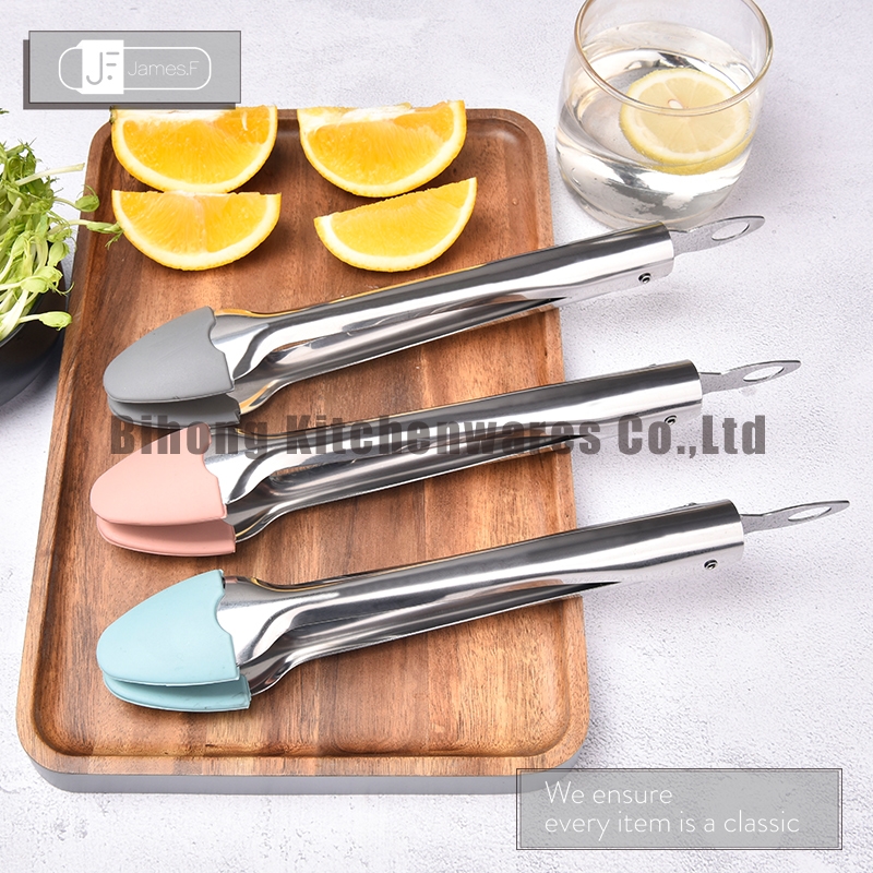 9 Inch Silicone Tongs