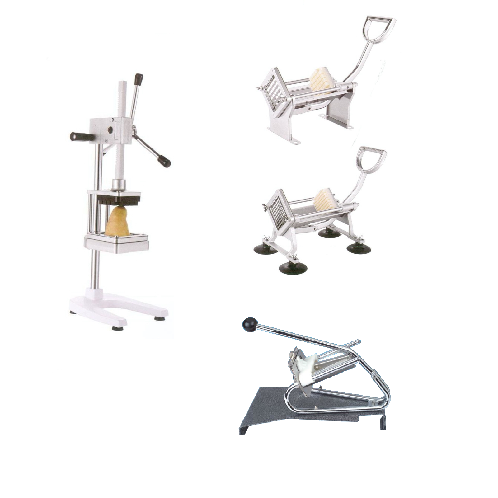 French Fries Potato Chip Machine Stand Horizontal