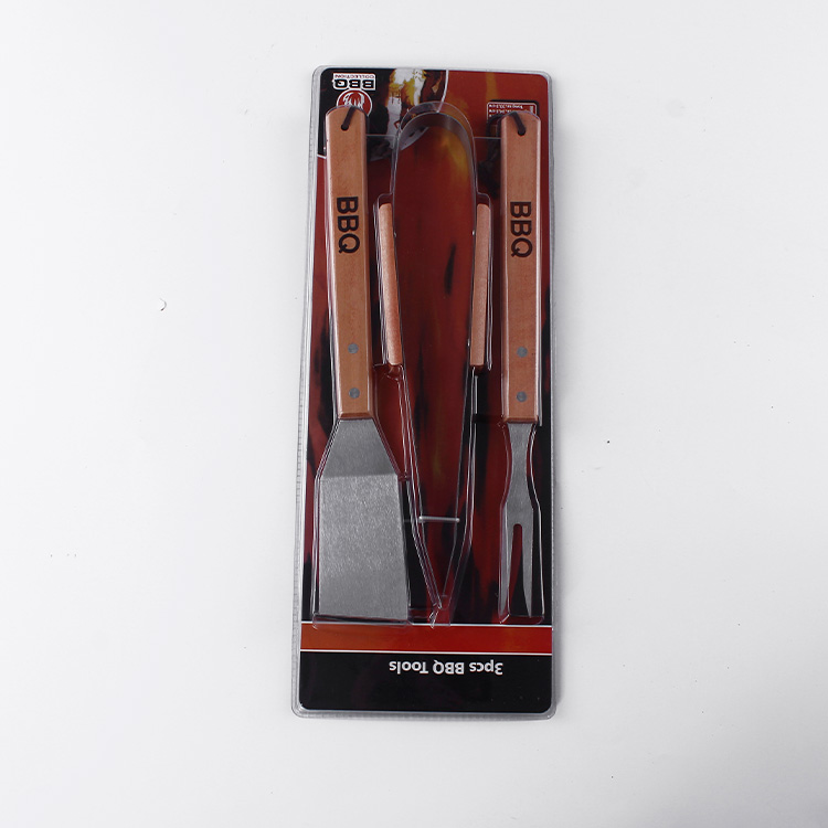 3-Piece BBQ Tool Set