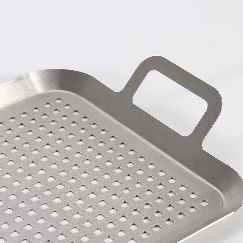 Cast Iron Grill Pan with Removable Handle
