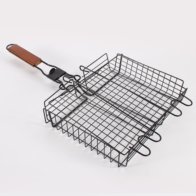 Non-Stick Stainless Steel BBQ Grill Basket