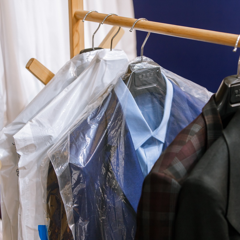 Plastic Garment Bag Clear Dry Cleaning Bag