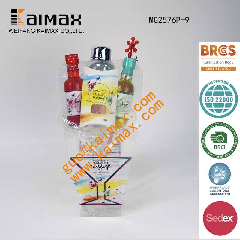 Martini XL Glass Set with Cocktail Mix