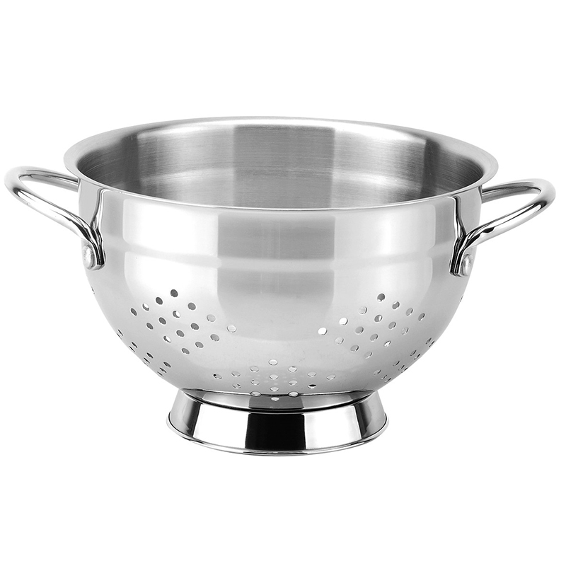 Stainless Steel Salad Bowls and Colander Set