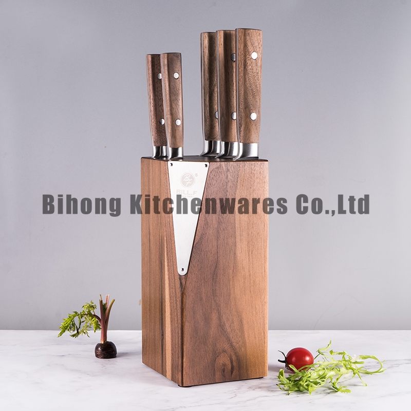 Kitchen Knife 6-Piece Knife Block Set