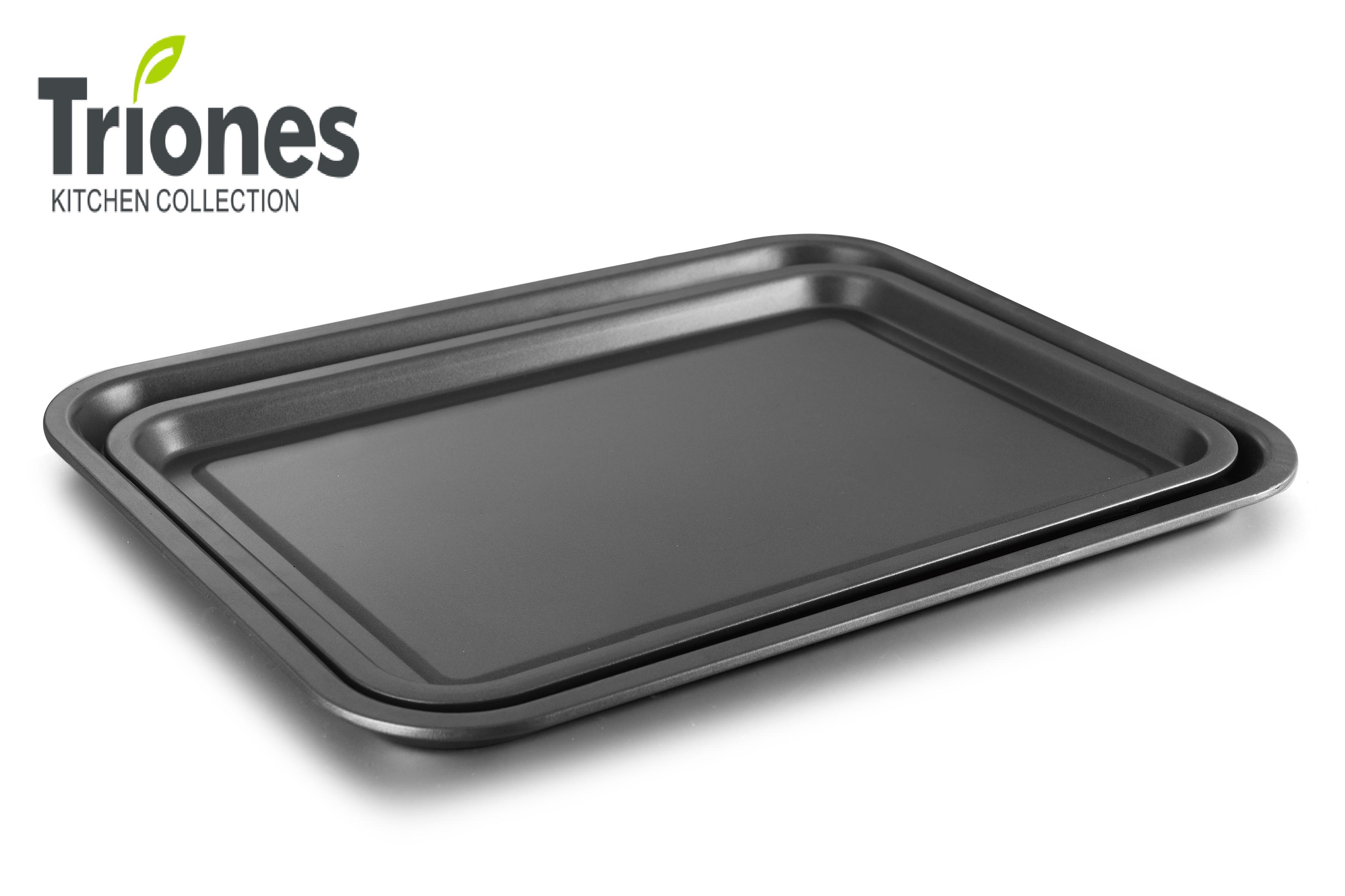 2-Piece Nonstick Cookie Tray Set