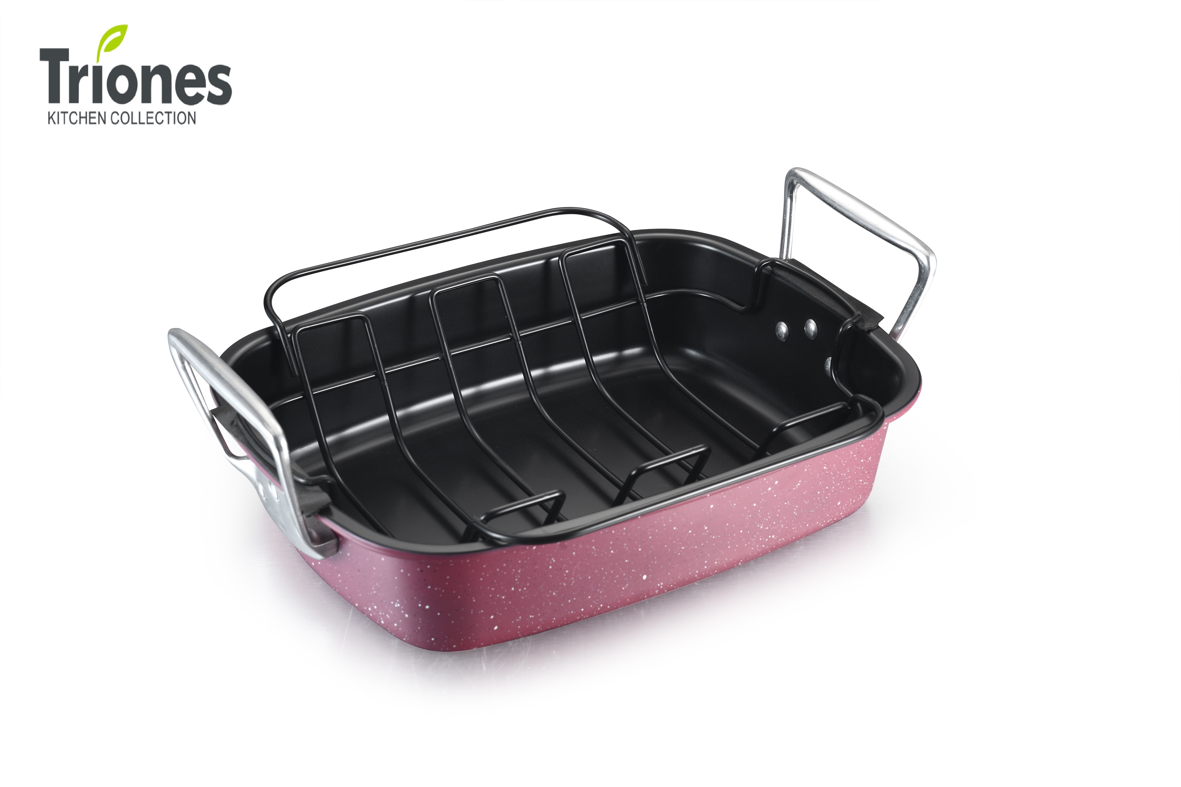 Square Turkey Plate with U Rack