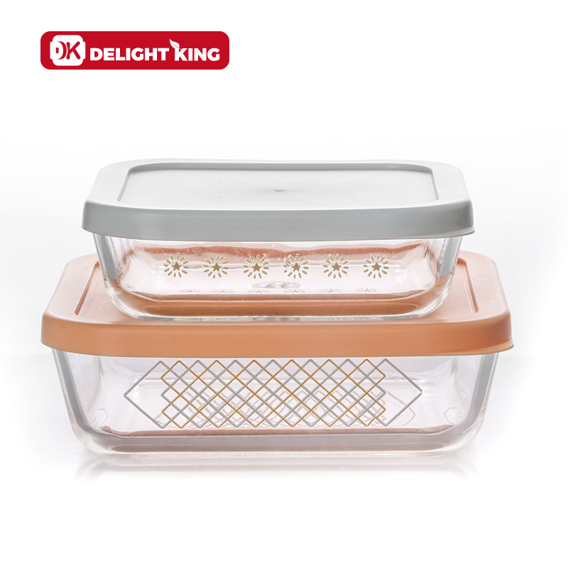 Nested Glass Baking Dish with PE Lid
