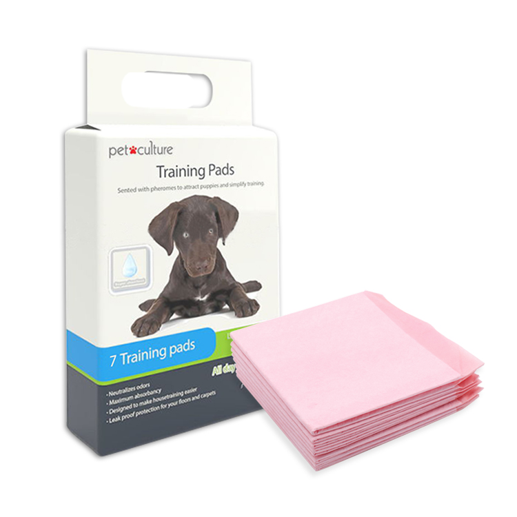 Pink Puppy Training Pad 60x60cm 7-Pack
