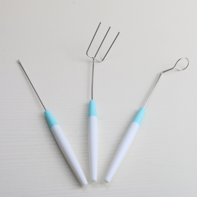 3-Piece Stainless Steel Chocolate Dipping Fork Set