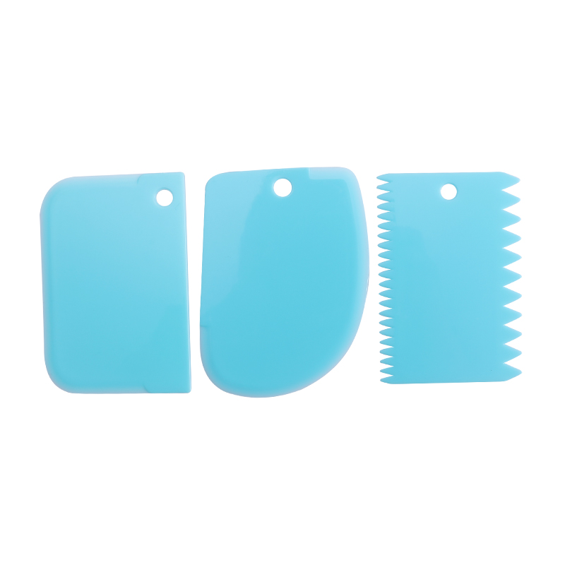 3 Piece Plastic Scraper Set