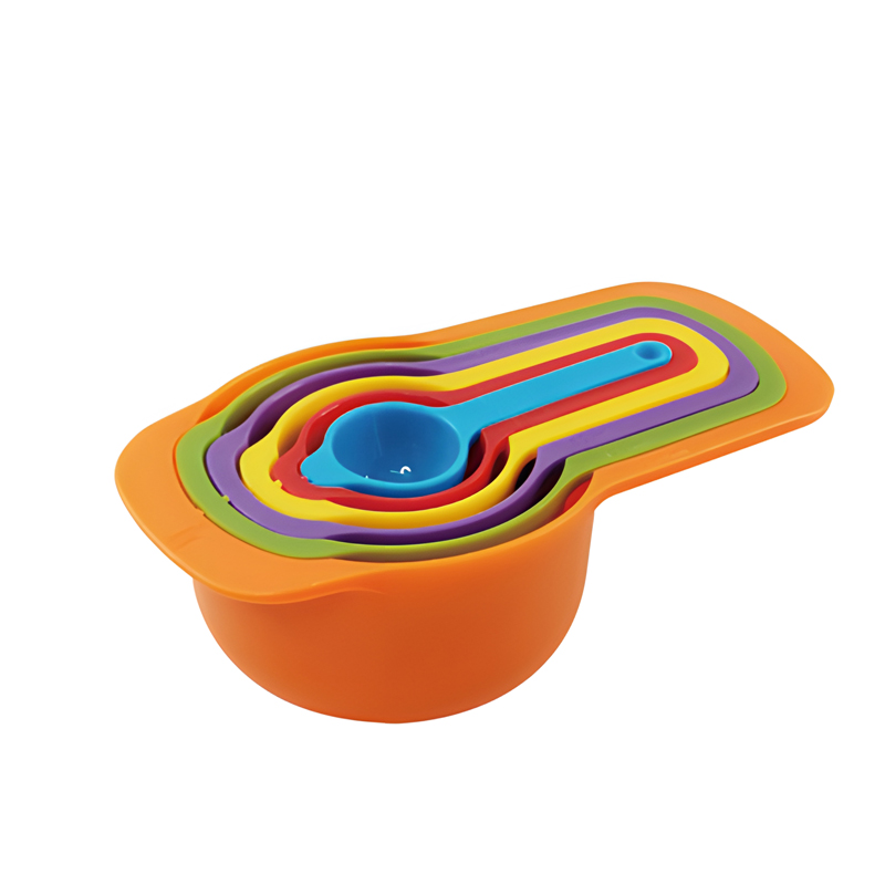 6 Piece Plastic Measuring Spoons Set