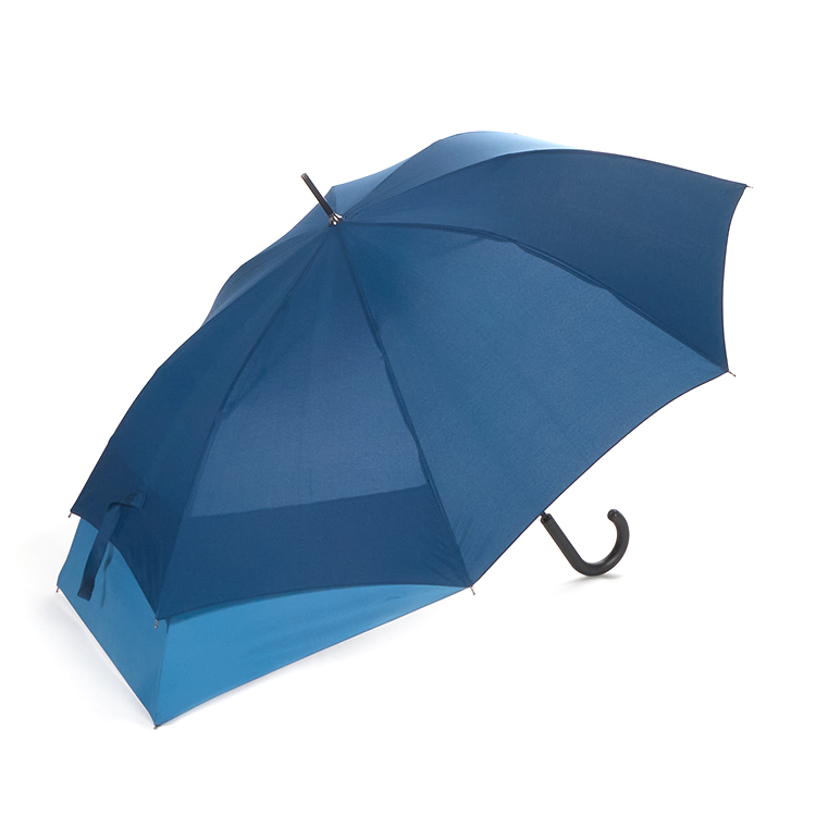 Sishun Double-Layer Windproof Straight Umbrella